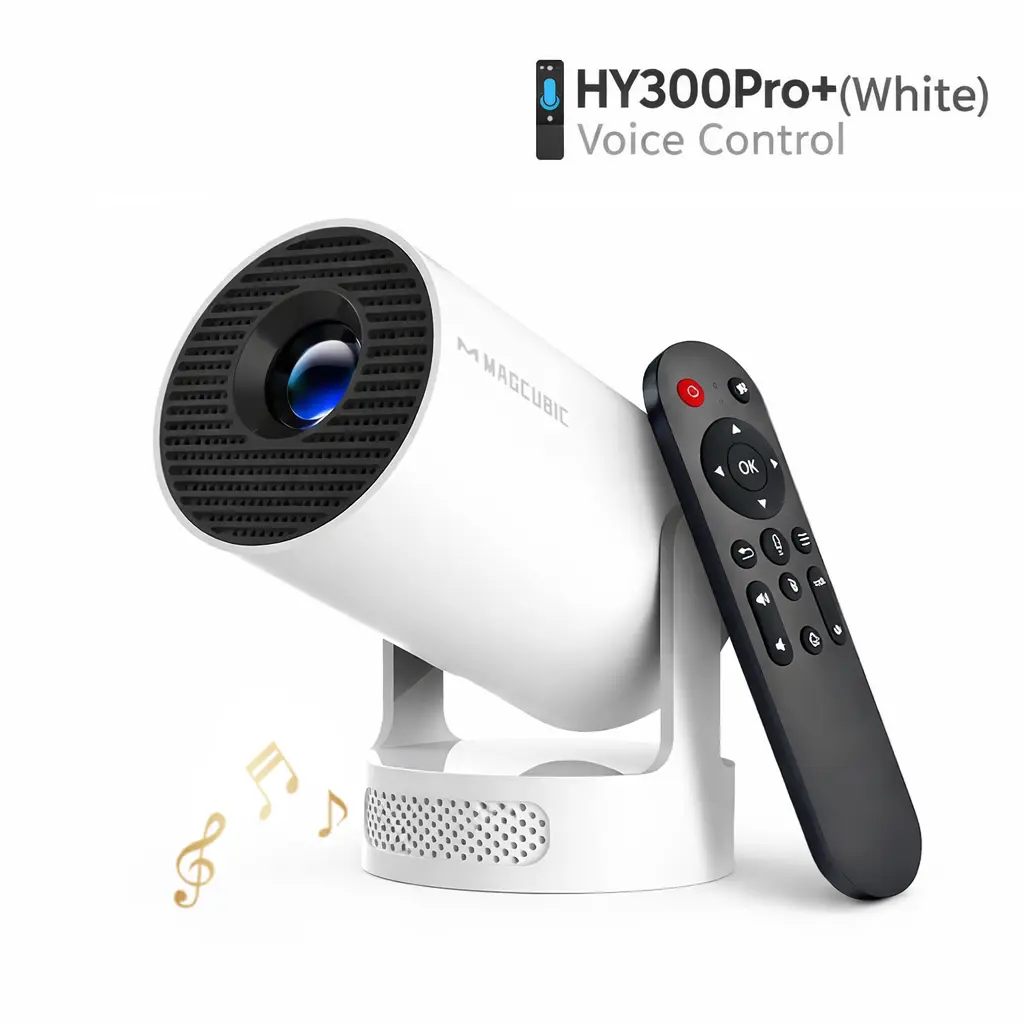 Voice Control-HY300Pro+(White)