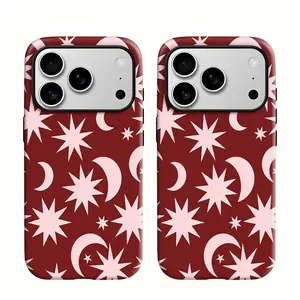 Celestial Stars and Moons Phone Case — Compatible with Samsung S26/S25/S24/S23/S22/S21 and iPhone 17/16/15/14/13/12/11 Phone Cases. Stylish, durable, and unique design for everyday use.