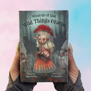 Wisdom of the Wild Things Oracle - 45 Silver Gilt-Edged Cards & 112-Page Guidebook for Divination Inspiration Meditation Therapy