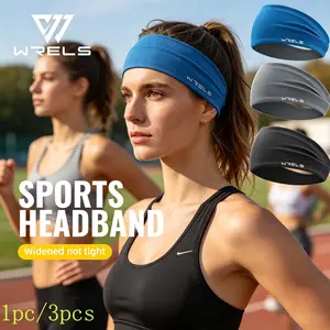 High Elastic Soft Skin-Friendly Running Headband, Sweat-Wicking Breathable Sports Anti-Sweat Band, Outdoor Running Fitness Forehead Protector