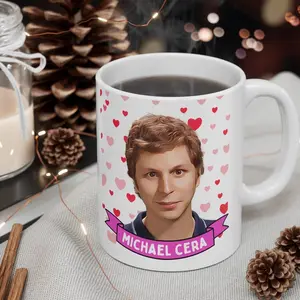 Michael Cera , 11oz and 15oz Coffee/Tea , Michael Cera Ceramic Mug, Cool Funny Michael Cera  #229