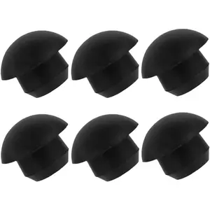 Bottle Jack Floor Jack Oil Filler Plug, 8mm Flat-Head Rubber Hydraulic Filler Bung for Oil Reservoir Hole, Horizontal Jack Hydraulic Top Pressure Rod for Oil Reservoir (6PCS)