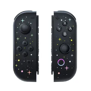 RGB Controller L/R Joy cons Switch Wireless Controller for Switch/Lite/OLED Consoles - Black