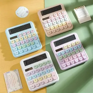 12 Digit Large Screen Calculator, 1 Count Lovely Battery Powered Calculator without Battery, Accounting Supplies for Home Office School Dormitory, School Supplies