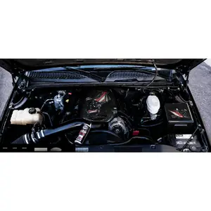 Custom Carbon Fiber American Flag Hydro Dipped Engine/Fuse Box Covers for Silverado, Tahoe &amp; Cadillac
