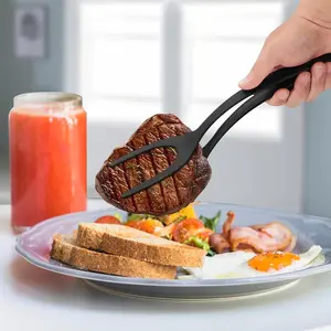 Viral Egg Flipping Hack! 2-in-1 Silicone Grip & Flip Spatula Tongs. Never Break a Pancake or Omelet Again. Heat Resistant & Non-Stick Pan Safe Kitchen Gadget. Perfect for Frying Steak & Burgers. Must Have Cooking Tool!