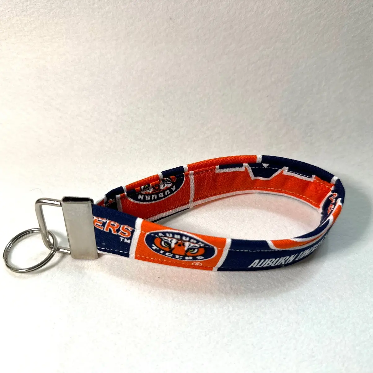 AUBURN handmade wrist key fob