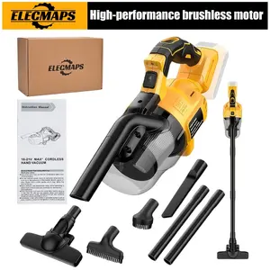 Cordless Vacuum Cleaner (battery Not Included). 5-in-1 Handheld Design, 500W Powerful Motor, 46CFM Suction, Equipped With HEPA Filter System. Ideal For Cleaning Home Floors And Carpets.