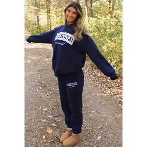 Yacht Club Sunkissed Navy Blue Sweatshirt