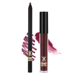 Lip Kit with Lip Gloss and Lip Liner Set, Complete Lip Makeup Collection