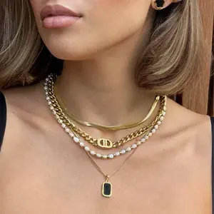 Auralin 4-Combination Necklaces, Stylish Accessory to Elevate Your Look