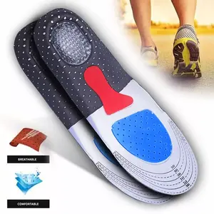 Men Insoles Gel Orthotic Sport Running Insert Shoe Pad Arch Support Heel Cushion