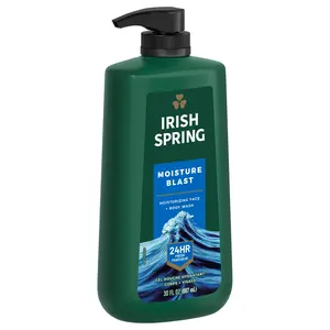 Irish Spring Moisture Blast Body Wash, 30 Oz Pump
