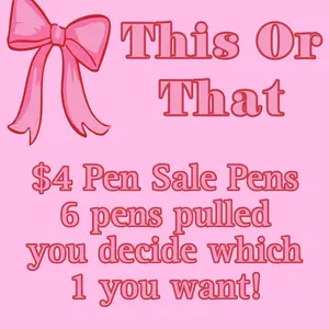 This Or That Pens