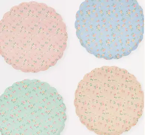 Vintage Ditsy Dinner Plates