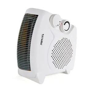 TAYAMA Portable Electric Space Heater Fan with 2 Heat Settings & Cool Fan - 1500W Fast Heating, Overheat Protection, Quiet Operation for Home & Office