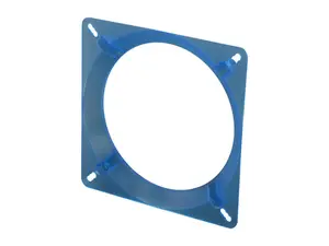 Bgears Fan Adapter 140mm-BL 140mm to 120mm Fan Adapter for 140mm fan install on 120mm chassis screw holes, UV Blue