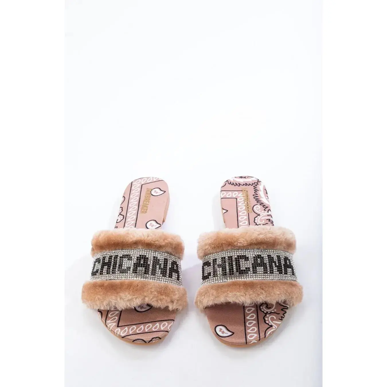 Chicana Slides - Nude Brown