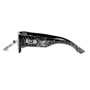 Locs Sunglasses Collection - Different Styles with Spider Web , bandanna Design and Locs Logo gold