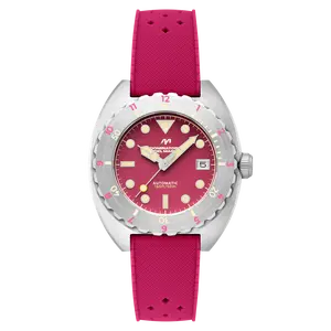 Dominatore Del Mare Men's 44mm Amalfi Automatic Silicone Strap Watch