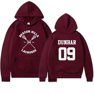 Beacon Hills Lacrosse Hoodie, Dunbar 09 Sweatshirt, TV Show Fan Gift, Teen Wolf Merch, Lacrosse Aesthetic, Trendy Teen Hoodie, Pop Culture.