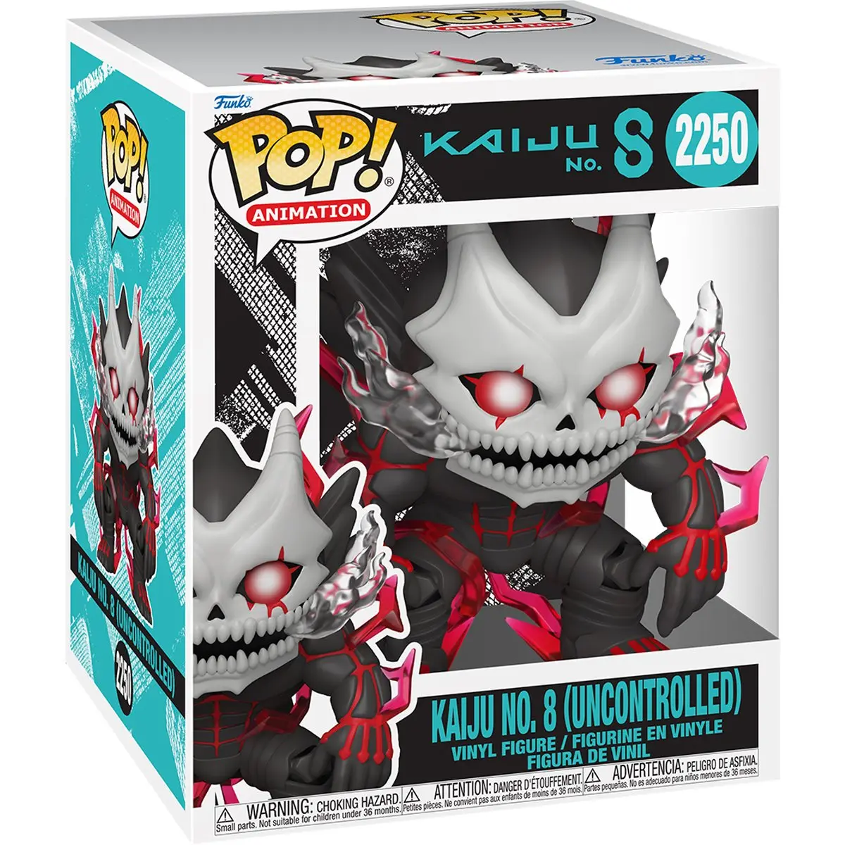 Funko Kaiju No. 8 (Uncontrolled) Super 6 1/2-Inch Pop! Vinyl Collectible Figure #2250, Collectible Figurines, Figurine Collectibles