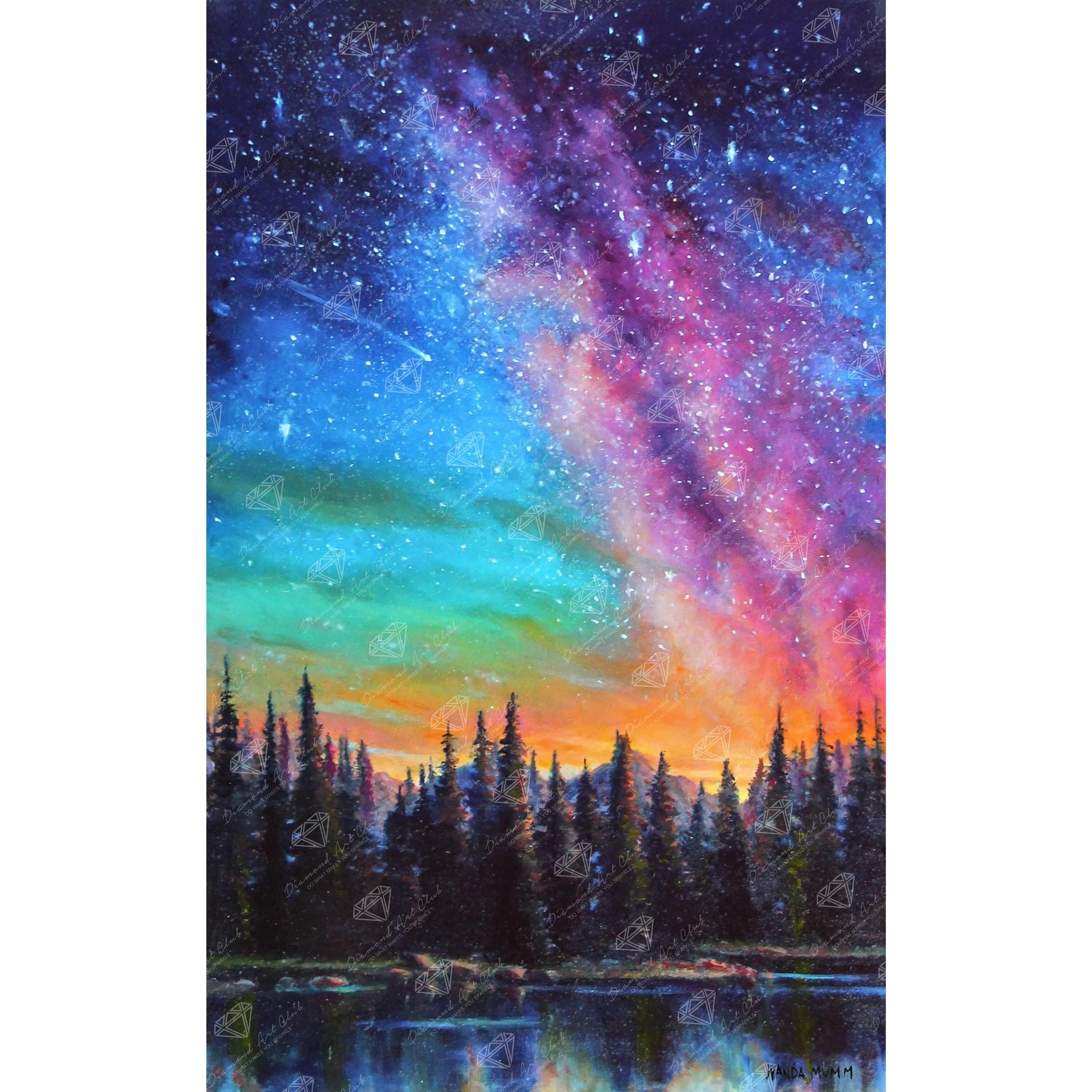 Diamond Art Club® Violet Persuasion Diamond Painting Kit