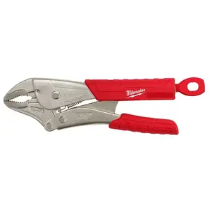 10 in. Torque Lock Curved Jaw Locking Pliers with Durable Grip for Tight Spaces & Precision Work