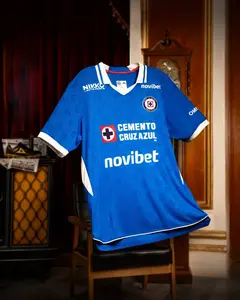 Jersey de Fútbol Local La Máquina 2026-2027 Unisex, Camiseta Deportiva Azul de Manga Corta