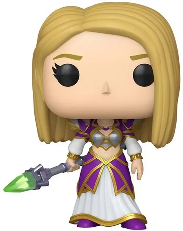 Funko POP! Games: World of Warcraft - Jaina Proudmoore New Vinyl Figure, TV/Movie Character Collectible Figurine [COLLECTIBLES], Statue