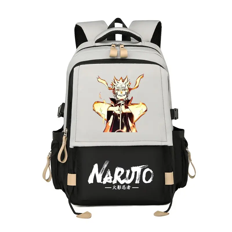 Naruto School Backpack – High-Capacity, Durable, and Water-Resistant Backpack for Boys
