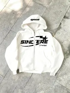 Tiktok Trendy Zipper Hoodie, Soft & Comfortable Homewear, Casual Street Style, Ideal for Relaxing at Home & City Outings, Hoodie Sweatshirt