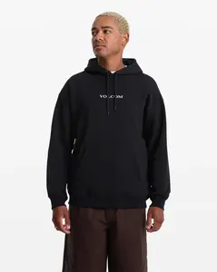 Volcom Stone Black Pullover Hooded Sweatshirt
