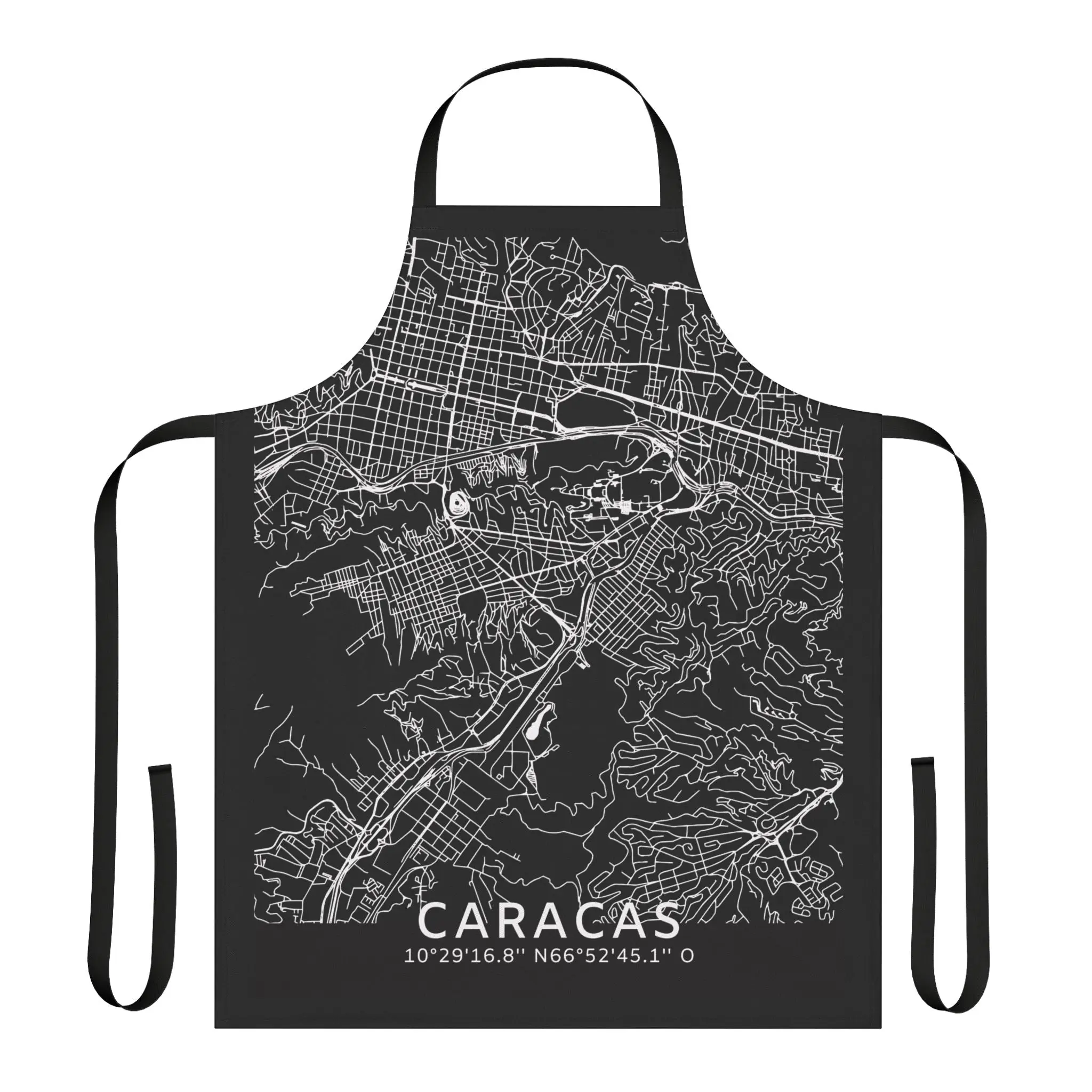 Mapa de Caracas Delantal