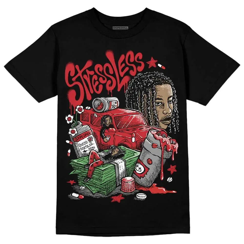 DopeSkill Graphic Tees Bloodline 12s Streetwear Unisex Cool T-Shirt Sneaker Colour Matching Stressless Graphic