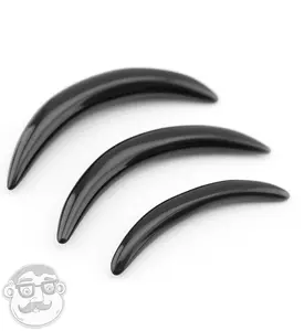 Black Obsidian Septum Tusk