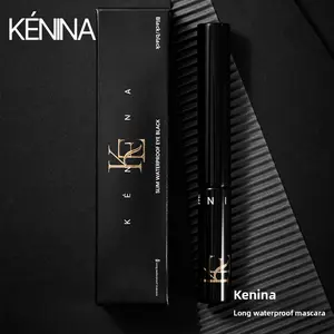 KENINA SuperStay & Waterproof Mascara Long Lasting Waterproof Formula for Defined Lashes Lifting Hyaluronic Mascara Black 0.6ml Makeup