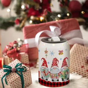 Gnome Christmas Wax Warmer For Scented Wax, Scent Oil & Candles