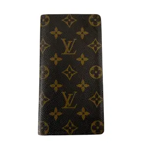 Pre-owned Louis Vuitton Wallet Small Leather Goods monogram card holder unisex authentic with COA CT0982
