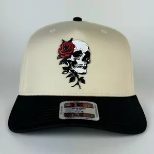 Skull & Rose Trucker Hat