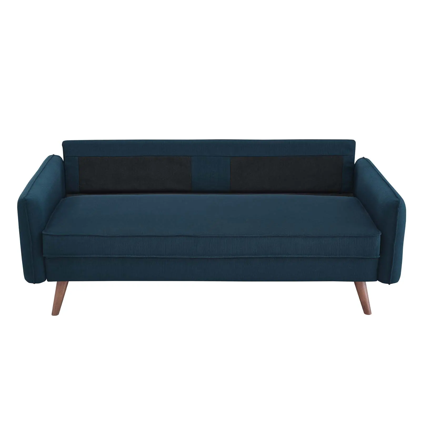 Modway Revive Upholstered Fabric Sofa in Azure