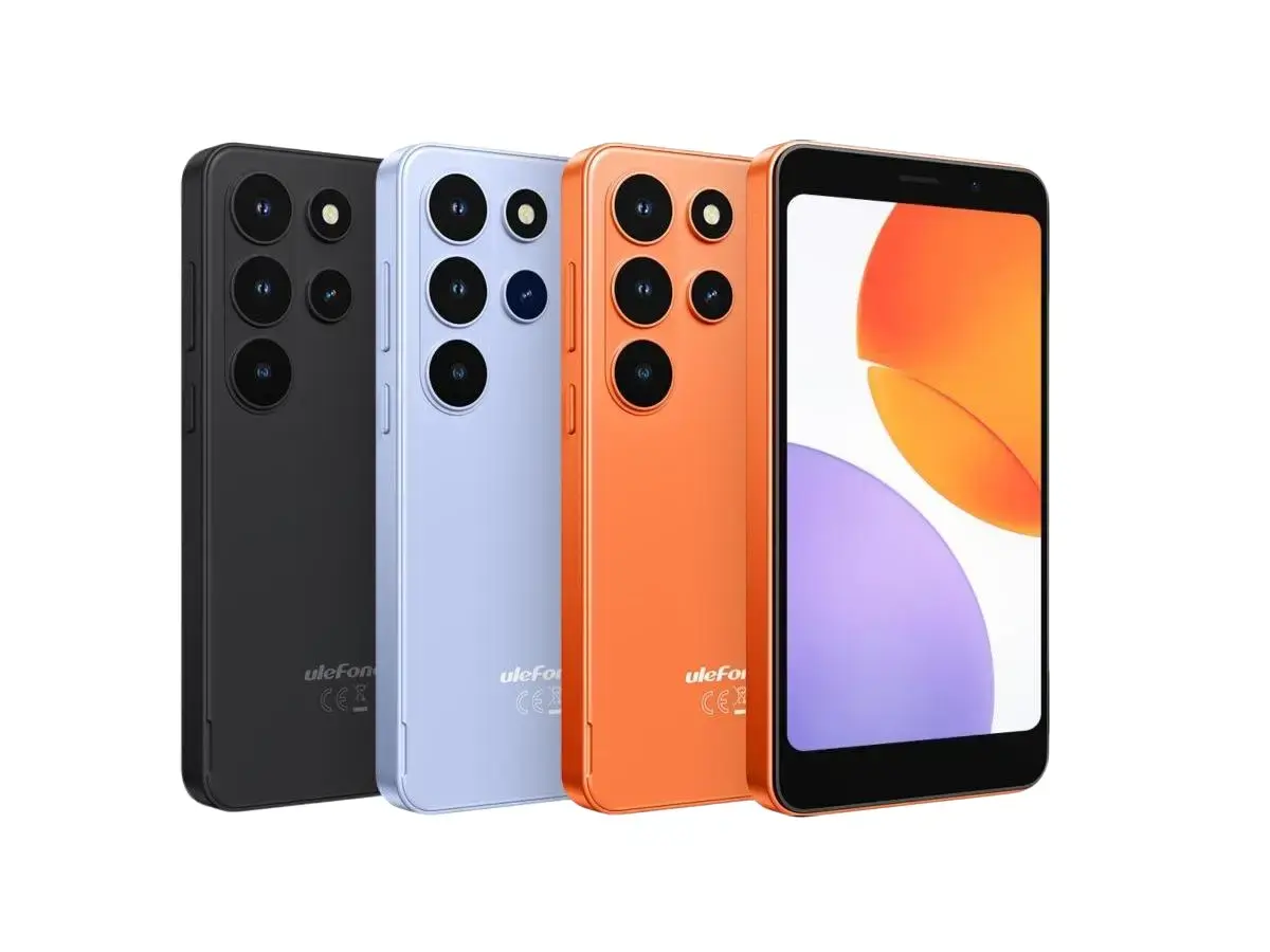 Ulefone Note 22 Unlocked Mobile Phone - Android 16, 4G LTE, Dual SIM, 20GB Dynamic RAM+32GB ROM (2TB Expandable), 5in Mini Screen, Unisoc T7100 CPU, Removable Battery, Compact Gift Option