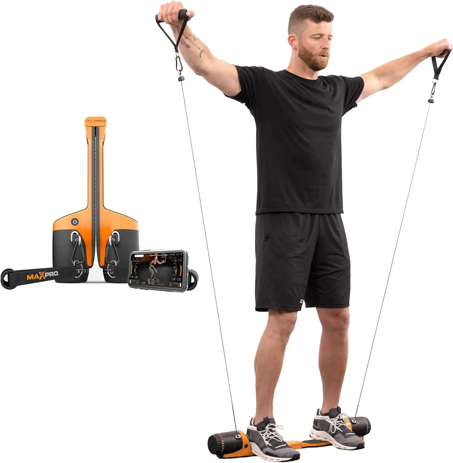 CGYMAXPRO: Portable Smart Cable Gym
