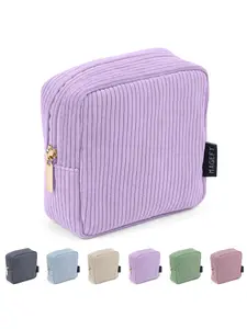 Portable Makeup Bag, 1 Count Mini Travel Cosmetics Bag, Makeup Pouch, Zipper Pouch for Women, Men, Birthday Gift, Anniversary Gift, Travel Cosmetic Bags, Makeup Organizer Pouch, Makeup Storage Bag, Travel Essentials