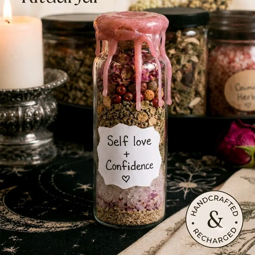 Self Love & Confidence Ritual Jar Bottles