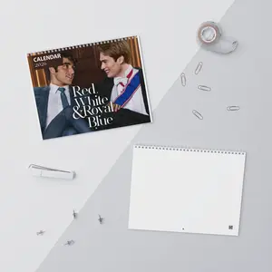 Red White And Royal Blue 2026 Calendar, Movie LGBT 2026 Calendar
