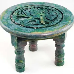 Round Tree of Life Altar Table