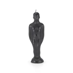 Male Image Candle  Black