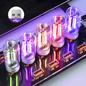 Multi-function Touch Switch LED Light - USB Powered - Easy to Carry - Colorful Atmosphere Car and Bedroom Night Light, Perfect for Party, DIY Project and Gift, Best Choice for Christmas, Perfect Choice for Thanksgiving