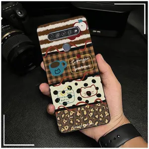 Waterproof Cute Phone Case For LG Stylo6 Durable Cartoon Anti-dust Soft case Dirt-resistant Full wrap TPU Protective Back Cover Anti-knock Graffiti Phone Pouch oil painting